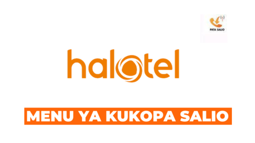 Jinsi ya Kukopa Muda wa Maongezi Halotel & Menu ya kukopa Salio