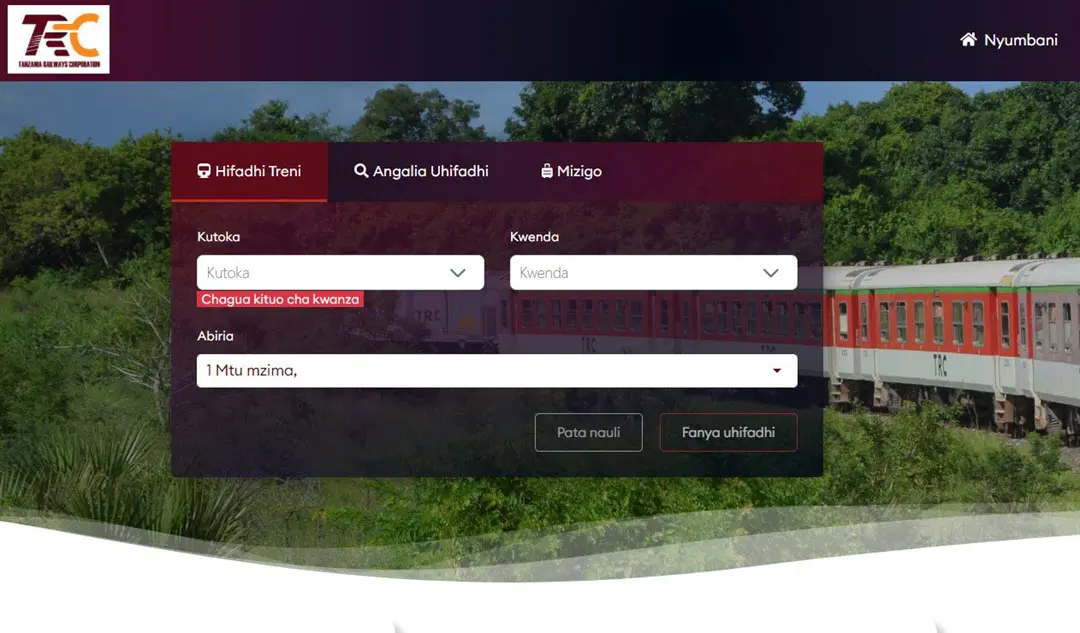 Jinsi Ya kukata Tiketi Ya Treni ya SGR Mtandaoni (eticketing.trc.co.tz) Jinsi Ya kukata Tiketi Ya Treni ya SGR Mtandaoni (eticketing.trc.co.tz)