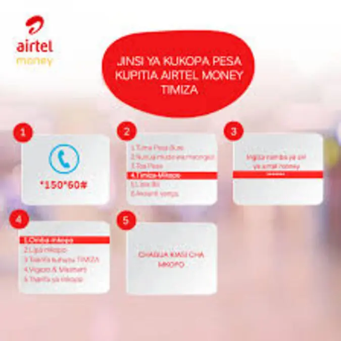 Jinsi ya Kukopa Salio Airtel (Menu Ya Kukopa Salio Airtel)