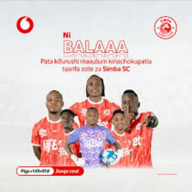 Fahamu Jinsi ya Kujiunga Vifurushi Simba Bando Vodacom Fahamu Jinsi ya Kujiunga Vifurushi Simba Bando Vodacom