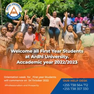 Kuangalia Majina ya Waliochaguliwa Chuo Kikuu Cha Ardhi (ARU) 2025