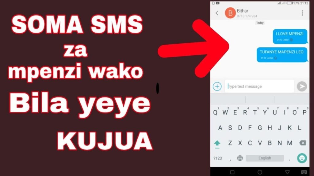 Jinsi ya kusoma sms za mpenzi wako Bila yeye Kujua