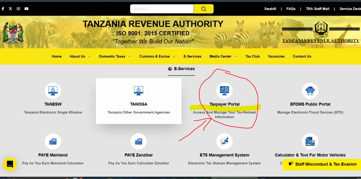 Jinsi ya Kufanya Makadirio TRA Online (Mtandaoni)