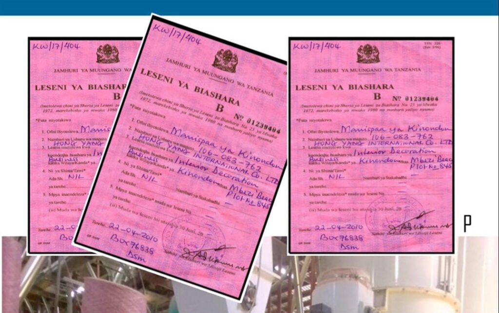 Ada za Leseni za Biashara Tanzania