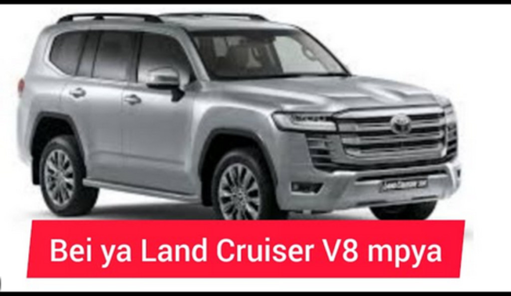 Bei ya Toyota Land Cruiser V8 Mpya Tanzania