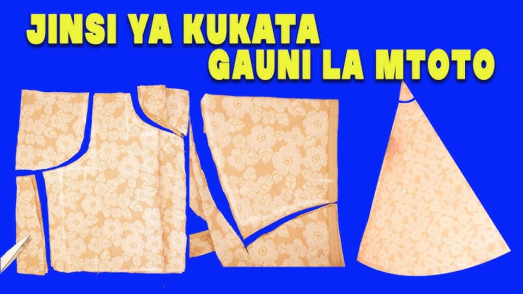 Jinsi ya kukata na kushona gauni la mtoto la solo