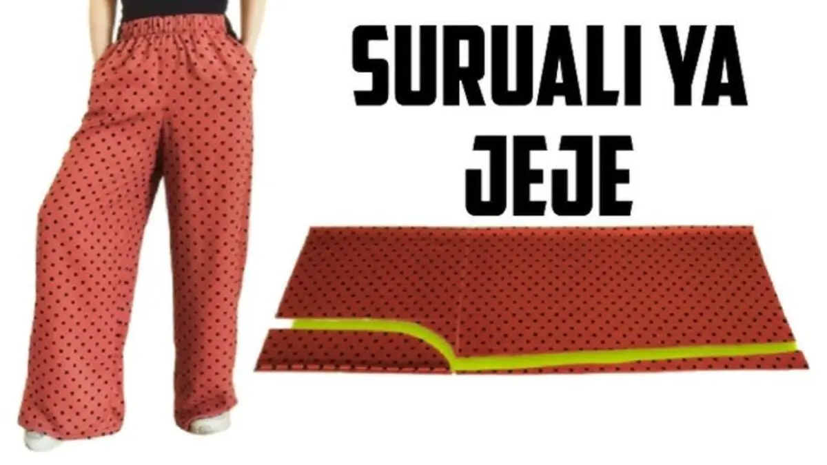 Jinsi ya kukata na Kushona suruali ya Kike ya jeje (Bwanga la Vitambaa) Jinsi ya kukata na Kushona suruali ya Kike ya jeje (Bwanga la Vitambaa)