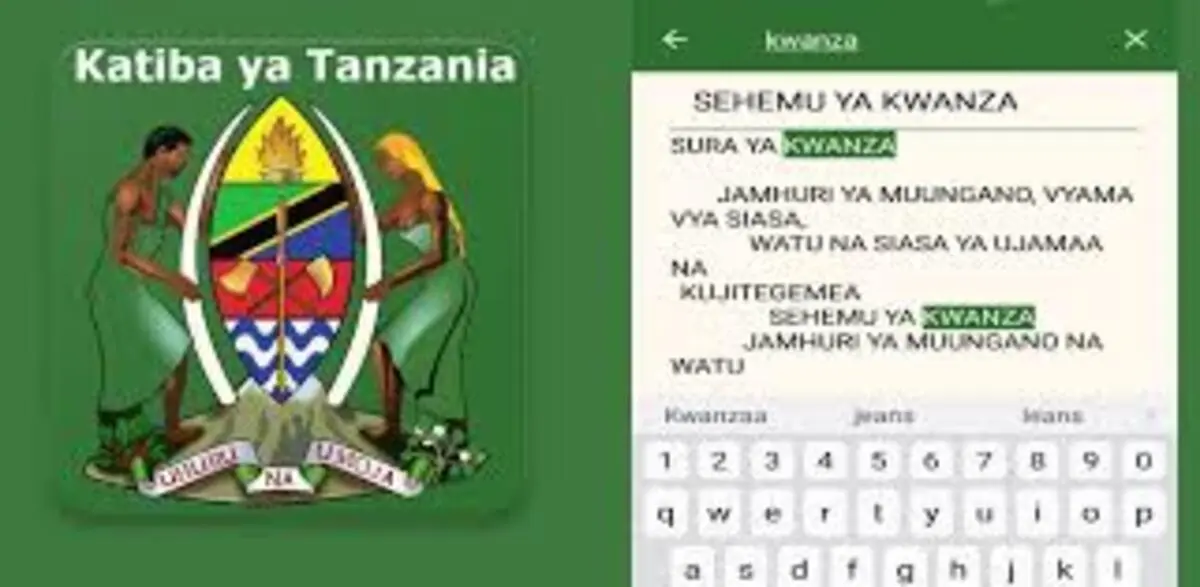 Katiba ya Jamhuri ya Muungano wa Tanzania 1977 PDF Download