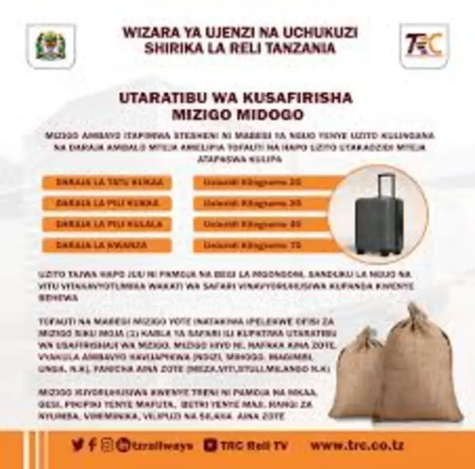 Gharama za kusafirisha mizigo kwa treni