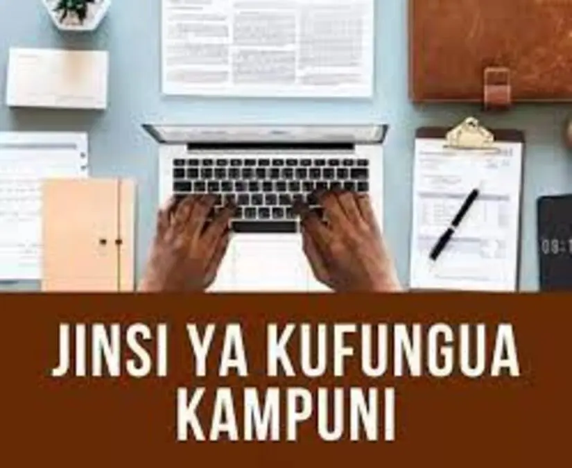 Jinsi ya kuanzisha Kampuni