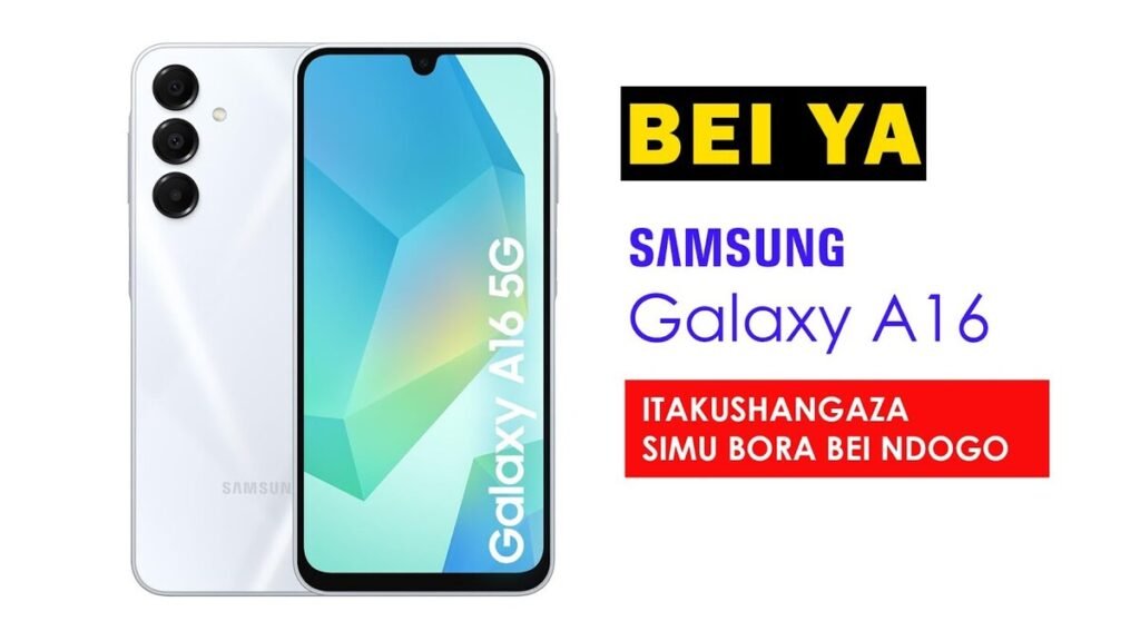 Bei ya Samsung Galaxy A16 na Sifa zake