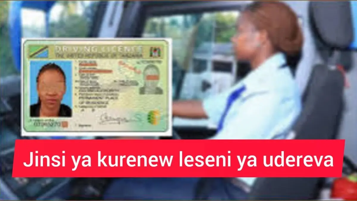 Jinsi Ya Kurenew Leseni Ya Udereva (IDRAS TRA)