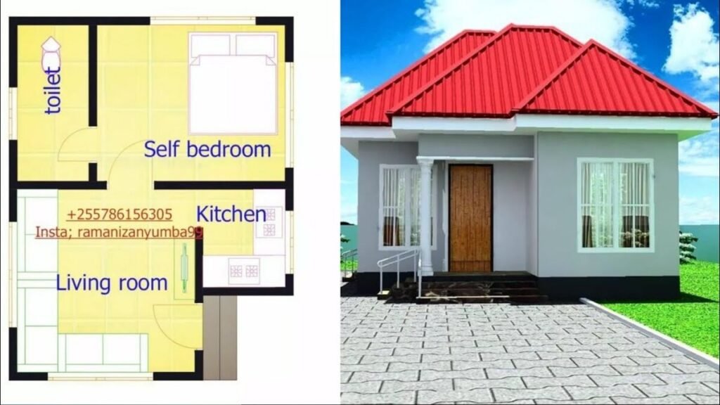 Ramani za nyumba za kisasa Tanzania