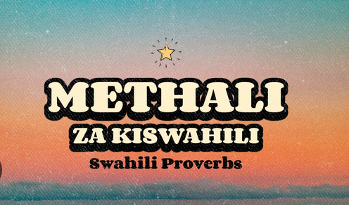 Misemo na methali 100 za wahenga Misemo na methali 100 za wahenga