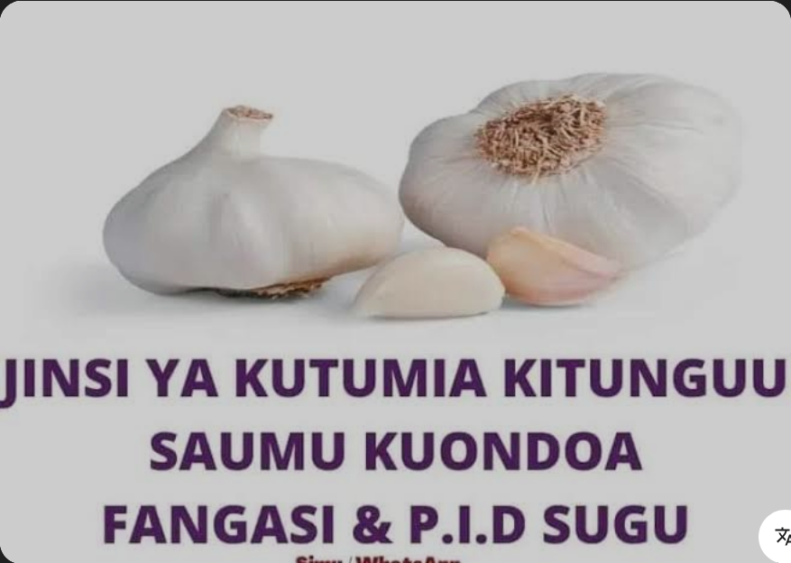 Jinsi ya KUTUMIA kitunguu saumu kutibu fangasi ukeni