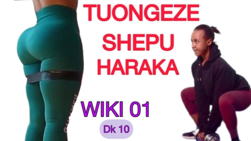 Mazoezi ya kupunguza tumbo na kuongeza Hips