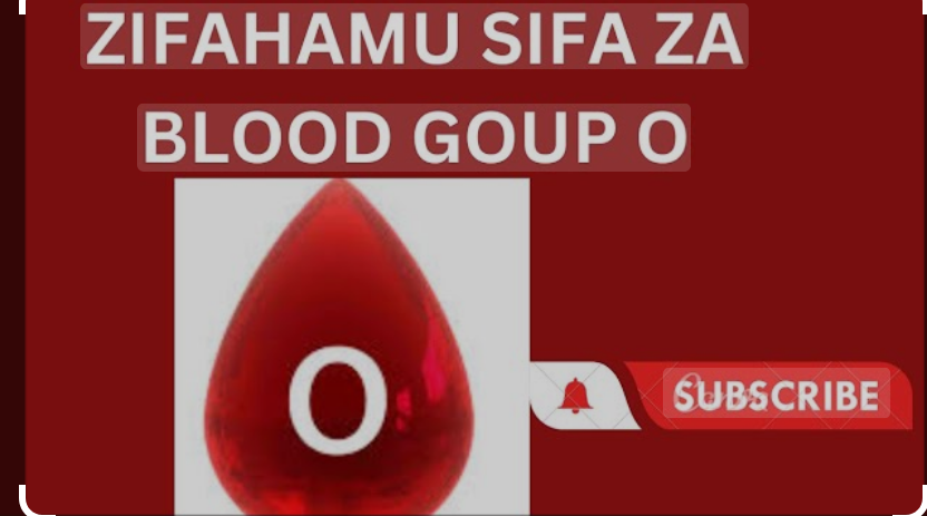 Sifa za damu group o+ positive