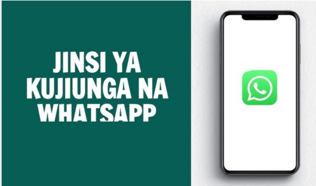 Jinsi ya kujiunga whatsapp Kwenye simu