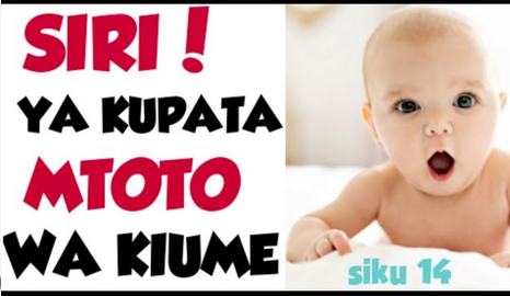 Namna ya kupata mtoto wa kiume