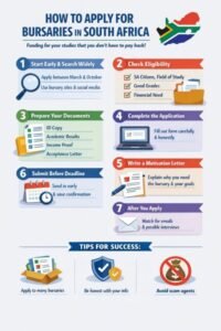 How to Apply Bursaries in south Africa Online